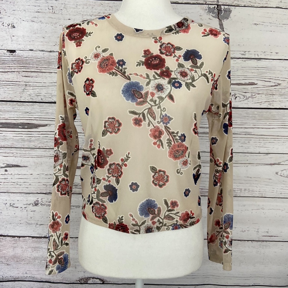 Cute Sheer Short Top